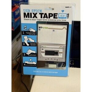 USB Stick Mix Tape 1GB Cassette Kit [USA] Brand New Sealed!